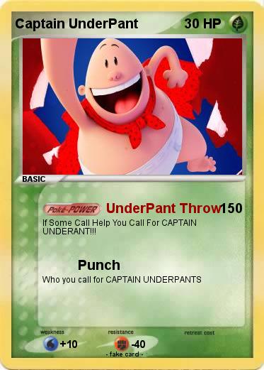 Pokemon Captain UnderPant