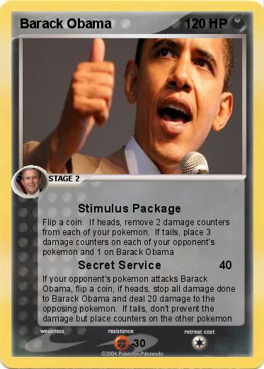 Pokemon Barack Obama