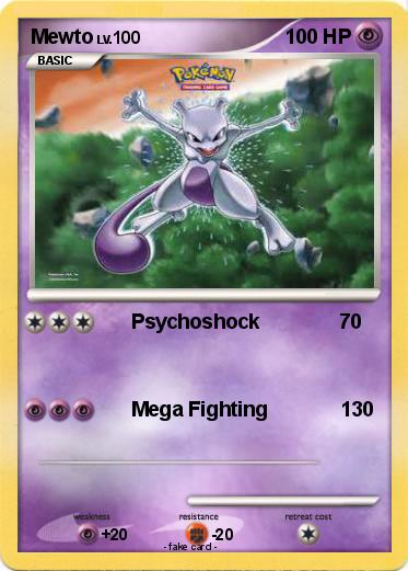 Pokemon Mewto