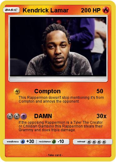 Pokemon Kendrick Lamar