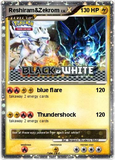 Pokemon Reshiram&Zekrom