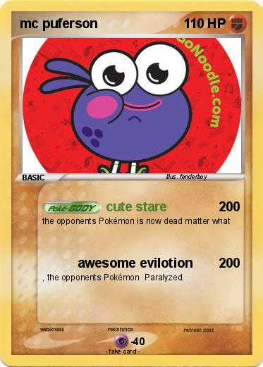 Pokemon mc puferson