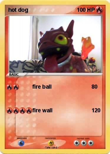 Pokemon hot dog