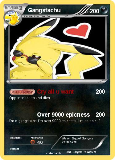 Pokemon Gangstachu