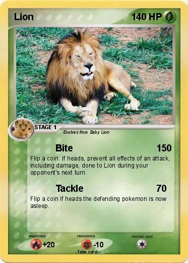 Pokemon Lion