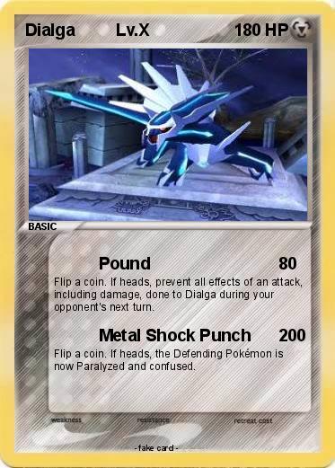Pokemon Dialga         Lv.X
