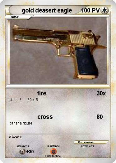 Pokemon gold deasert eagle