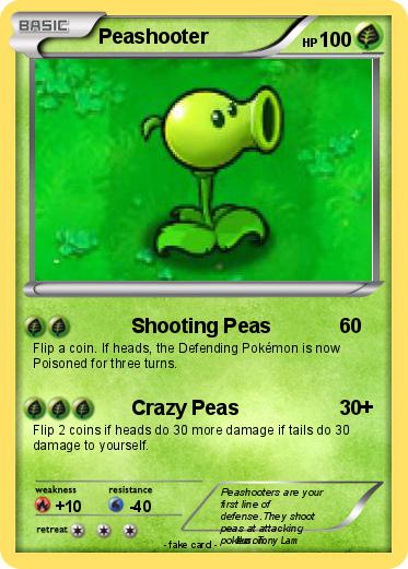 Pokemon Peashooter