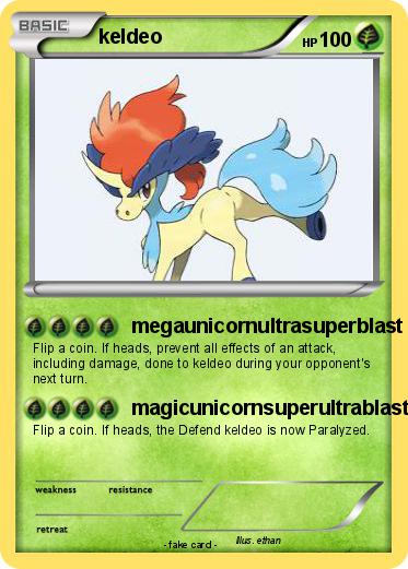 Pokemon keldeo