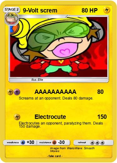 Pokemon 9-Volt screm