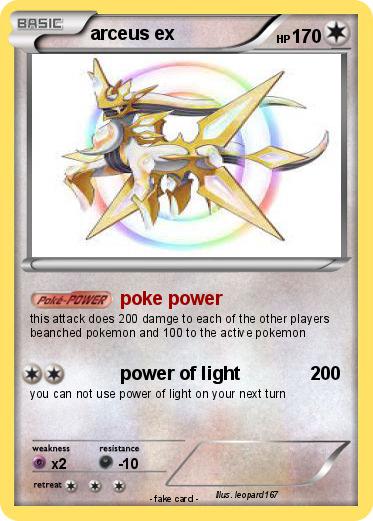 Pokemon arceus ex