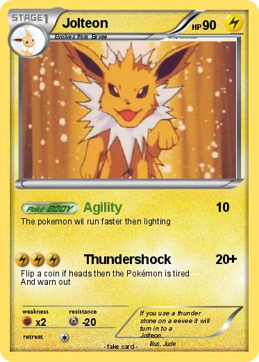 Pokemon Jolteon