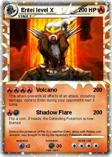 Pokemon Entei level X