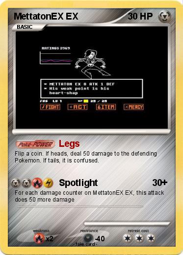 Pokemon MettatonEX EX