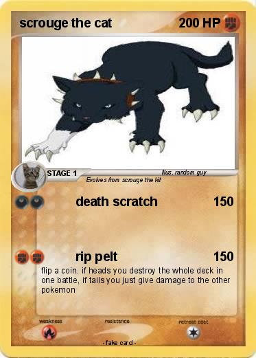 Pokemon scrouge the cat