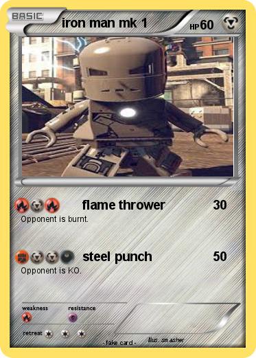 Pokemon iron man mk 1