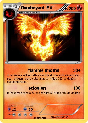 Pokemon flamboyant  EX