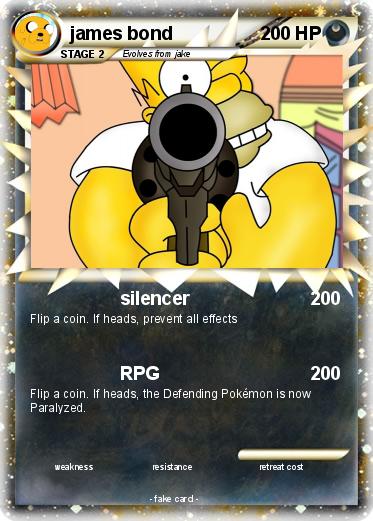 Pokemon james bond