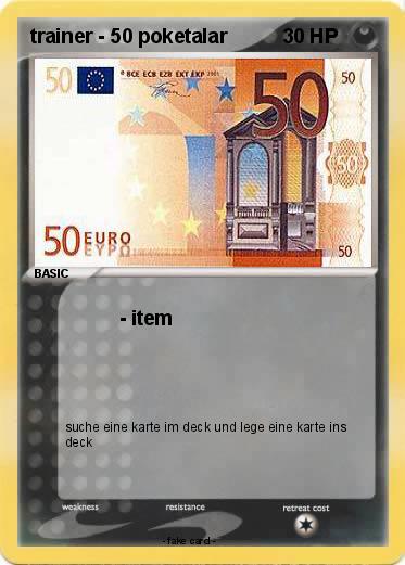 Pokemon trainer - 50 poketalar