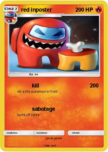 Pokemon red inposter