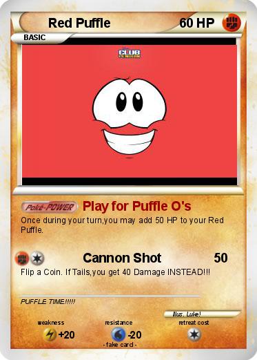 Pokemon Red Puffle