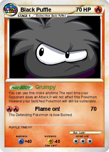 Pokemon Black Puffle