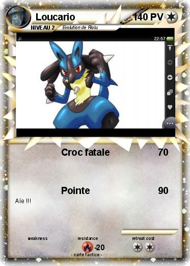 Pokemon Loucario
