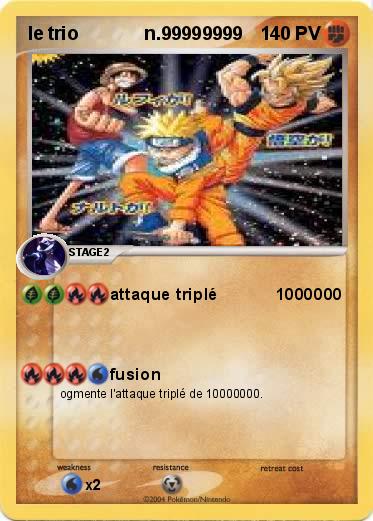 Pokemon le trio             n.99999999