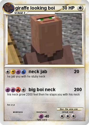 Pokemon giraffe looking boi