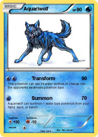 Pokemon Aquariwolf