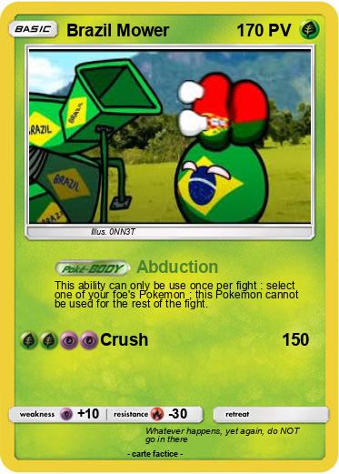 Pokemon Brazil Mower