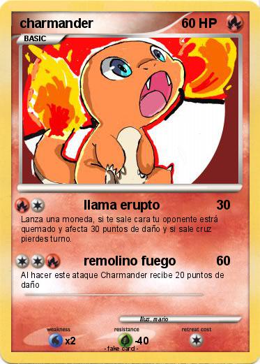 Pokemon charmander