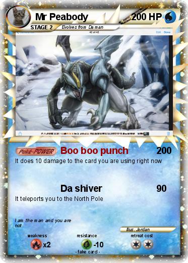 Pokemon Mr Peabody