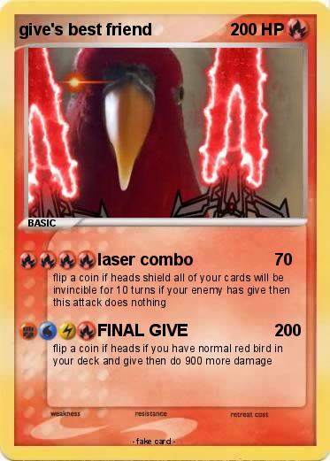 Pokemon give's best friend