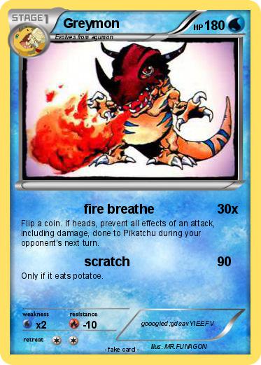 Pokemon Greymon