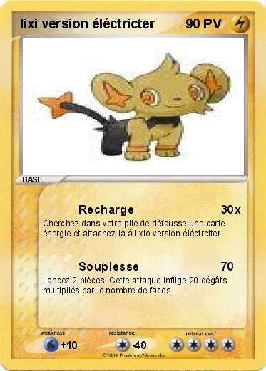 Pokemon lixi version éléctricter