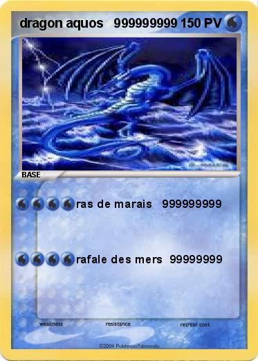 Pokemon dragon aquos   999999999