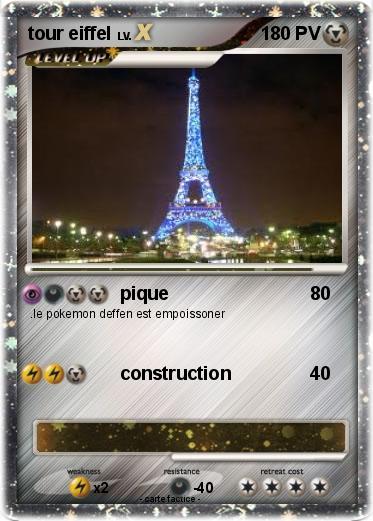 Pokemon tour eiffel