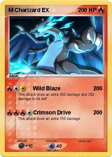 Pokemon M Charizard EX