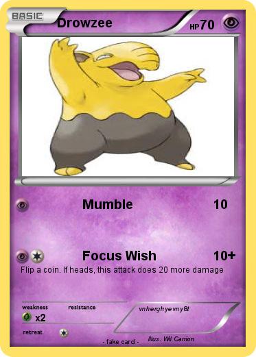Pokemon Drowzee