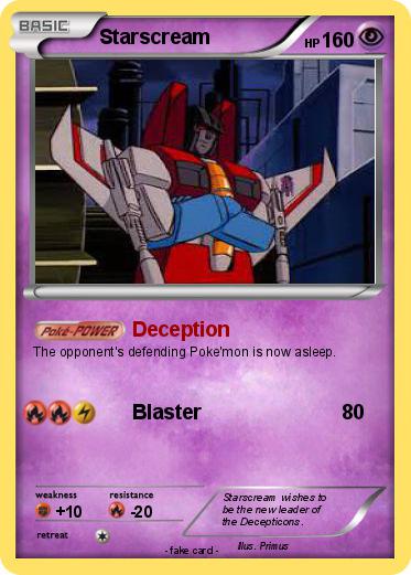 Pokemon Starscream