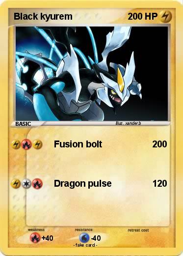 Pokemon Black kyurem