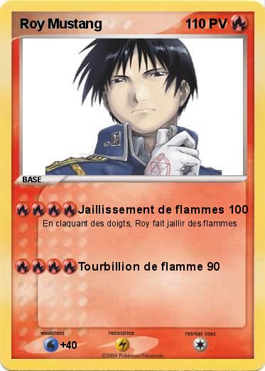 Pokemon Roy Mustang