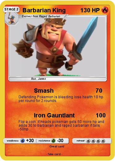 Pokemon Barbarian King
