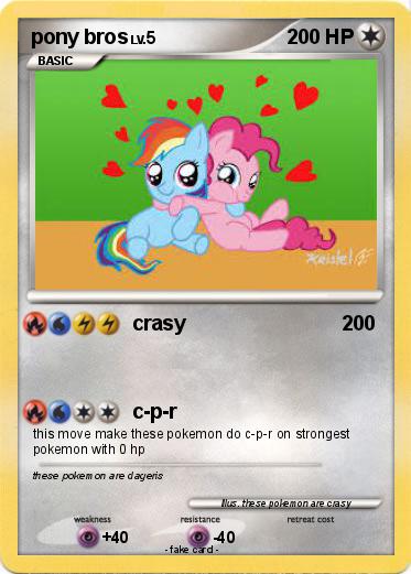 Pokemon pony bros