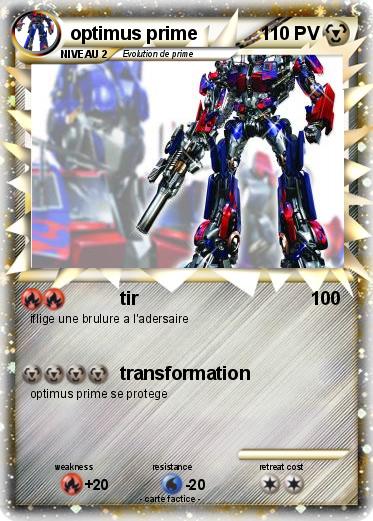 Pokemon optimus prime