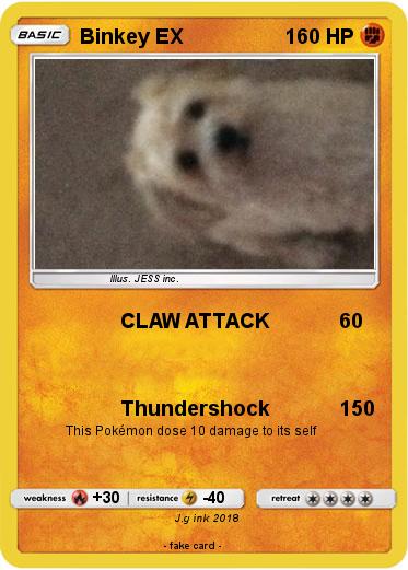 Pokemon Binkey EX