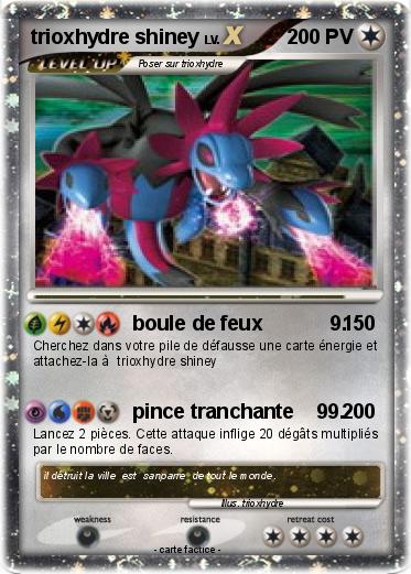 Pokemon trioxhydre shiney