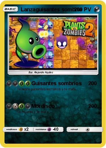 Pokemon Lanzaguisantes sombrio
