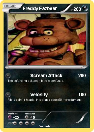 Pokemon Freddy Fazbear
